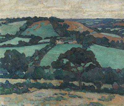 Brimley Hill, Devon, 1914-16 de Robert Polhill Bevan